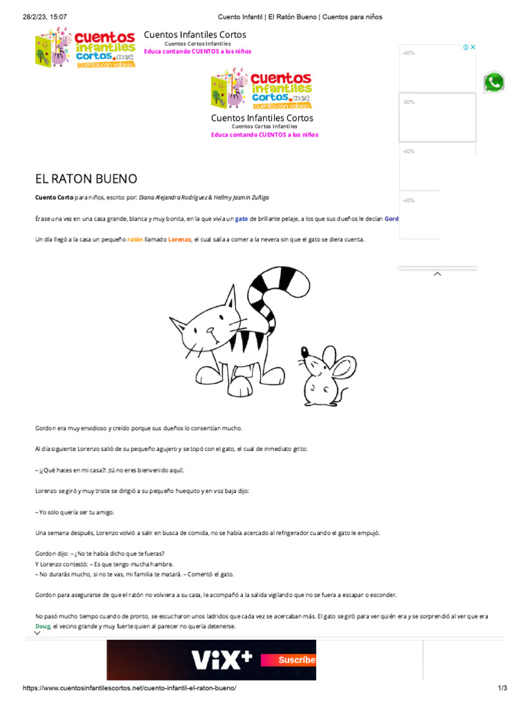 El Cuento del Buen Ratón | PDF | Cookie HTTP