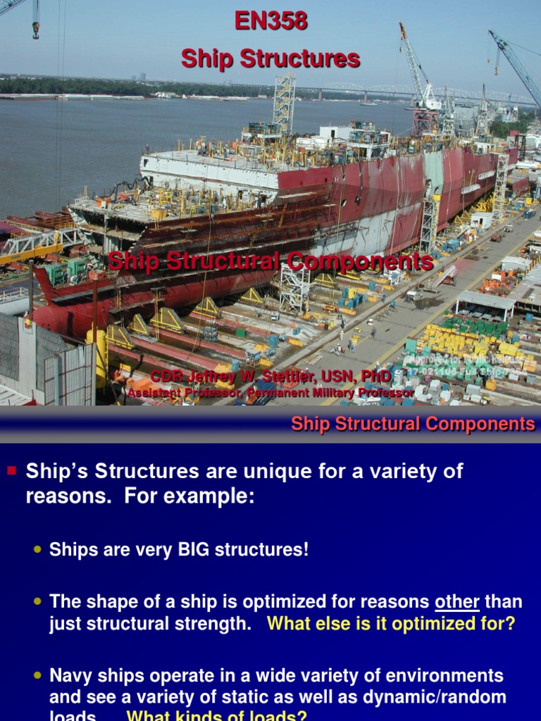 Ship Structural Components Framing (Construction) Bending