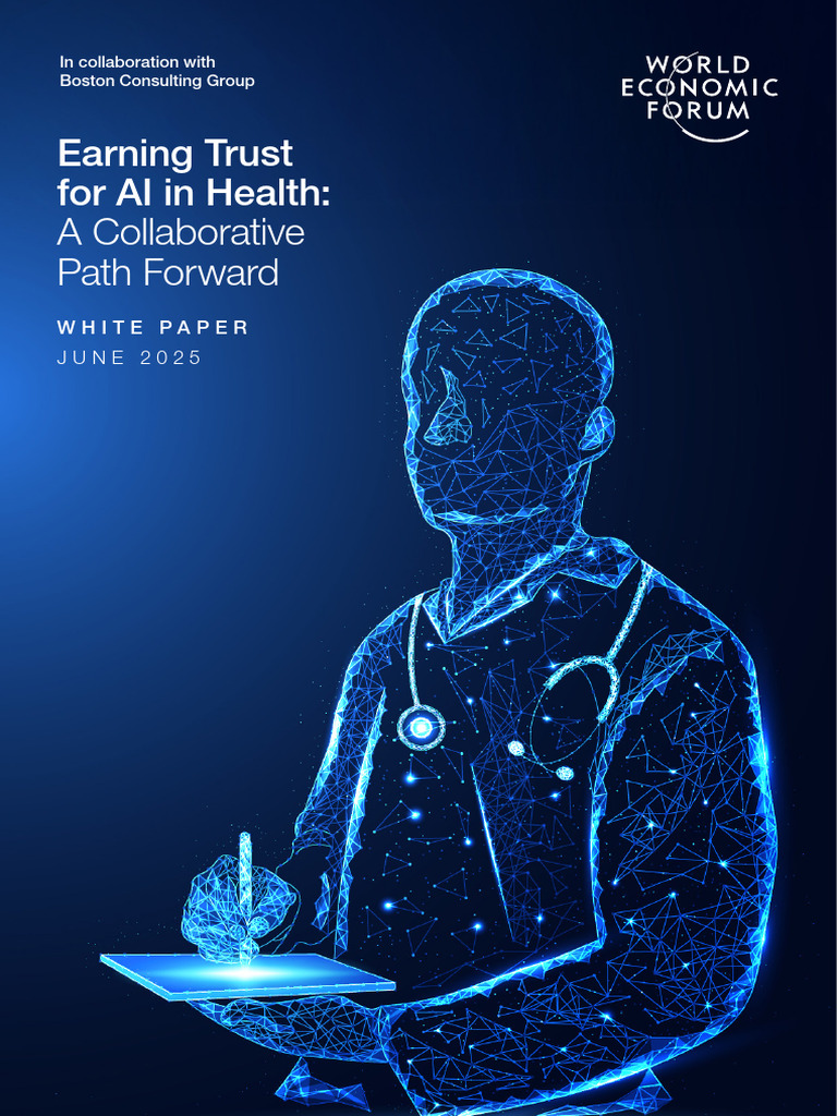 Earning Trust For AI in Health 1749810858 | PDF | Artificial ...