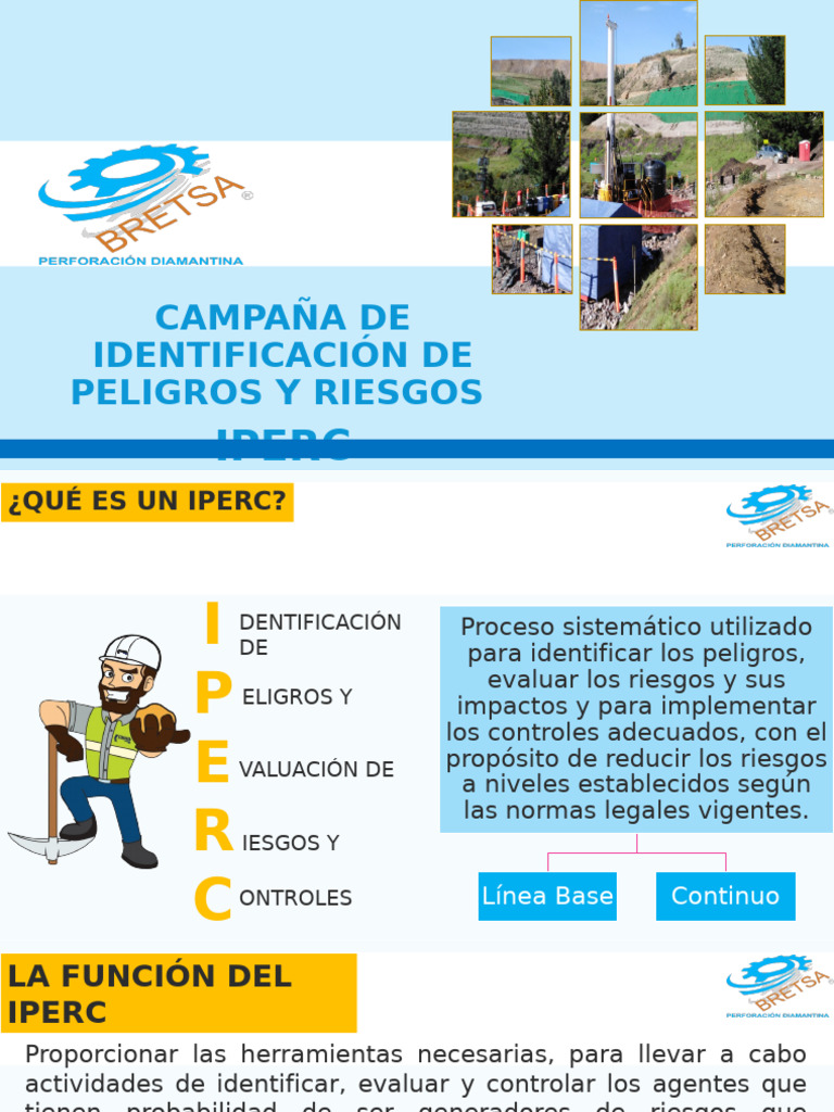 Identificación de Peligros y Riesgos IPERC | PDF | Riesgo | Evaluación ...