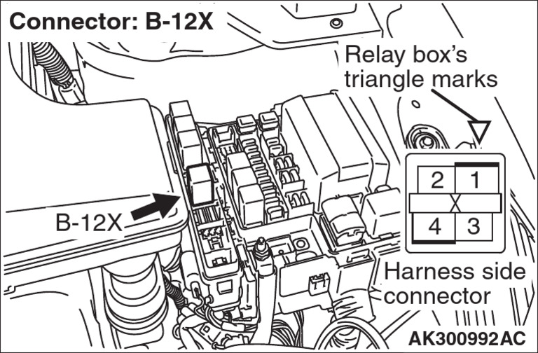 B-12X Relay Box Connector Guide | PDF