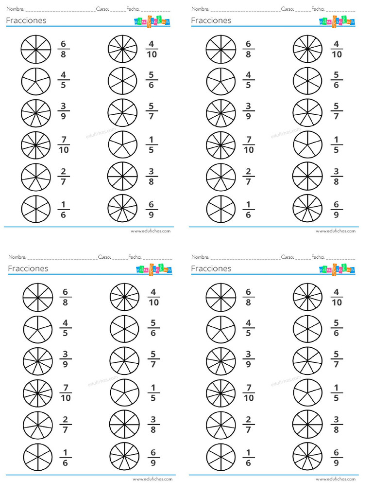 Fracciones 4to | PDF