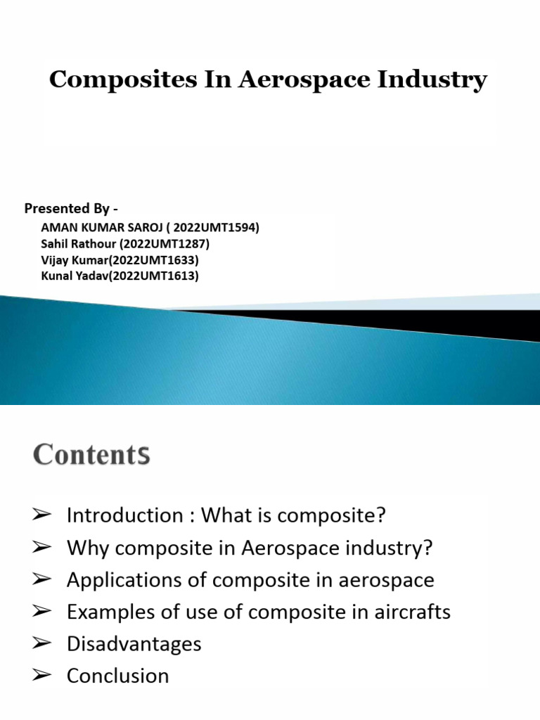 Composites in Aerospace Applications | PDF