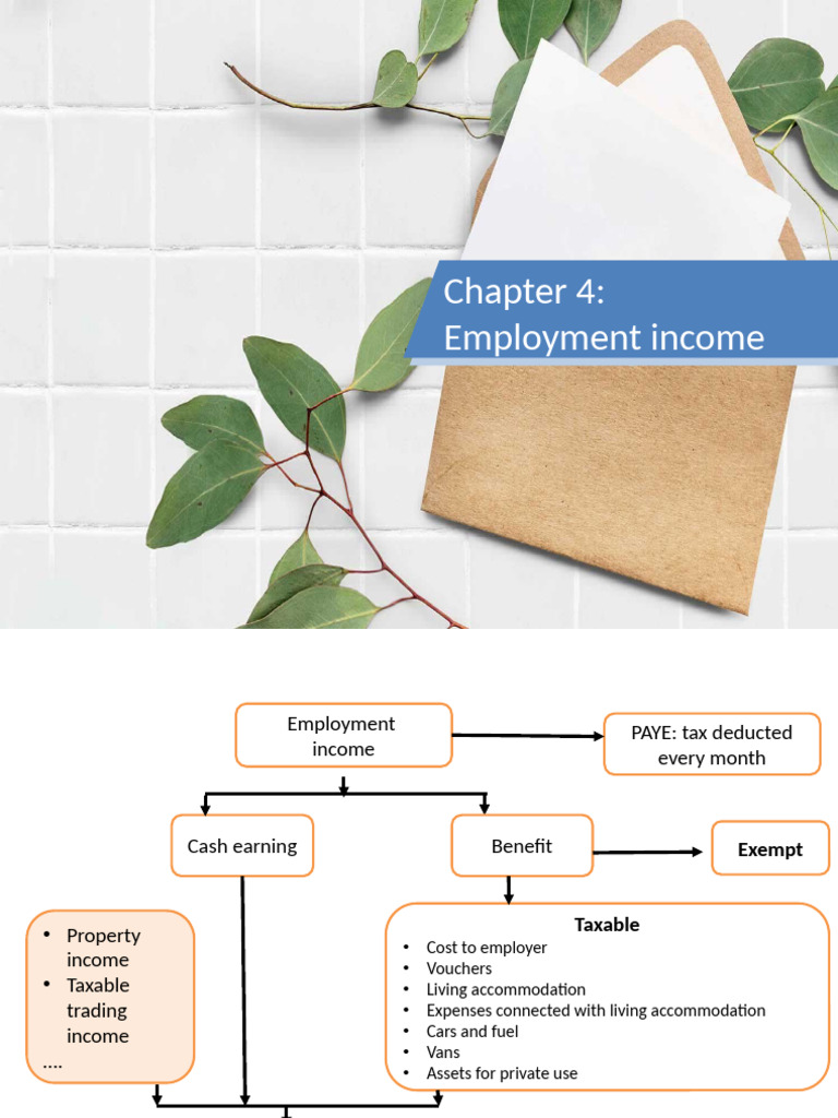 Employment Income and Taxable Benefits | PDF | Employment | Taxes
