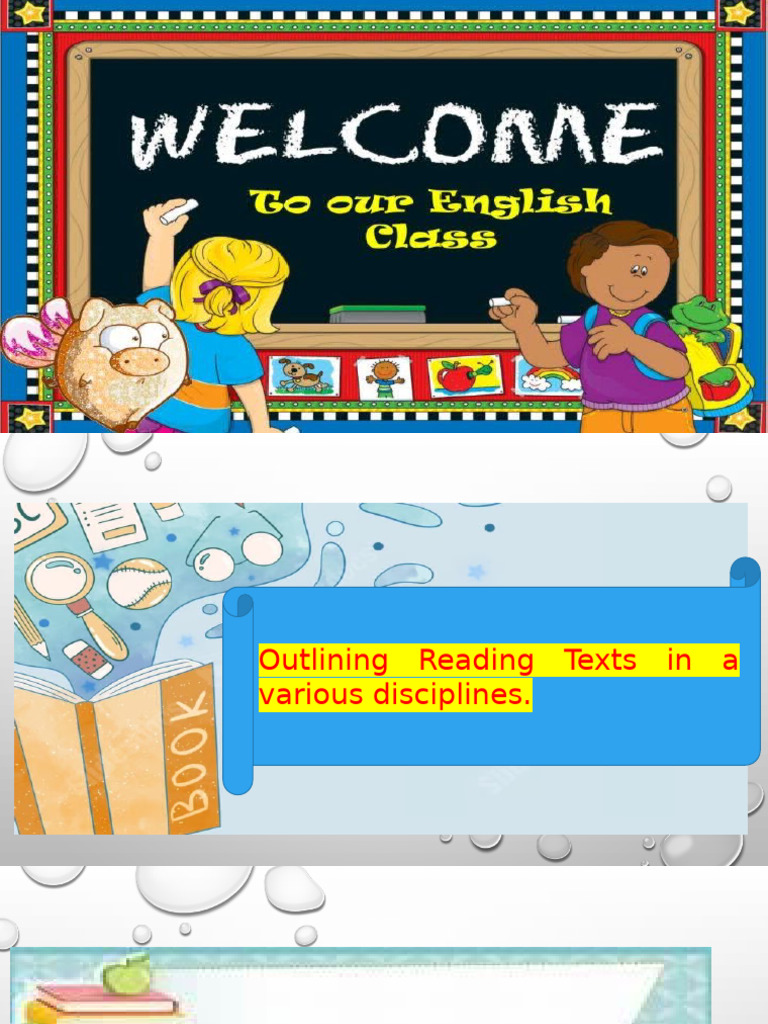 How to Outline Reading Texts | PDF