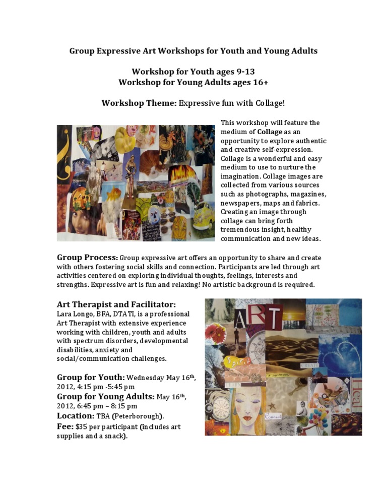 Group Expressive Art Workshops | PDF