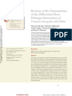 Revision of The Nomenclature of The Differential Host-Pathogen Interactions of