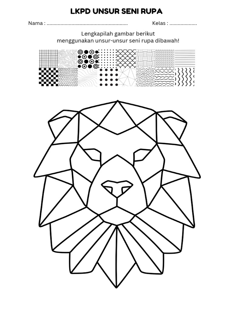 LKPD Unsur Seni Rupa Kelas 5 | PDF