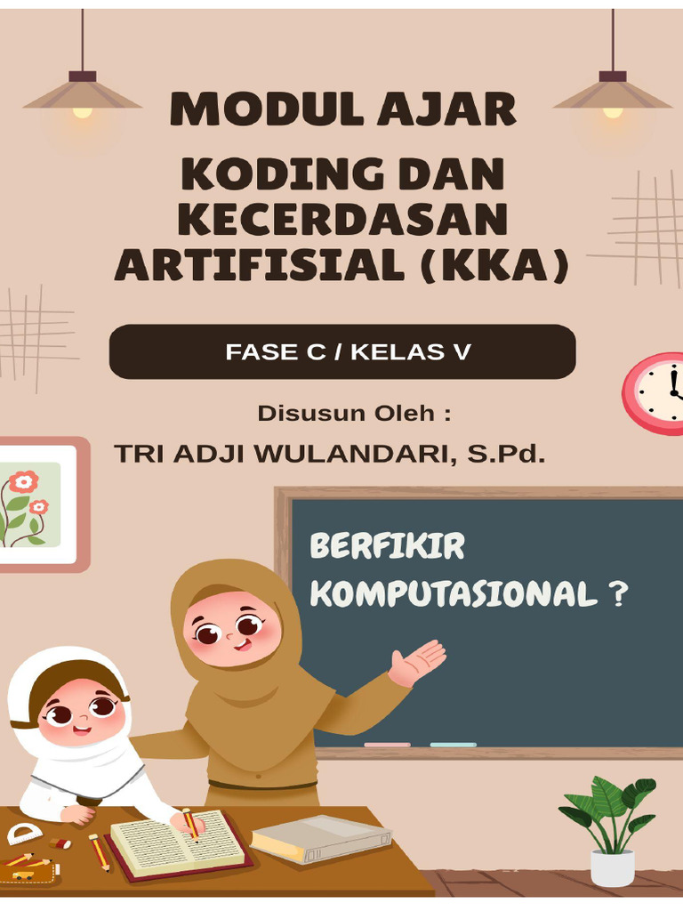Modul Ajar Koding Berpikir Komputasional | PDF