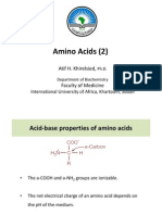 Amino Acids (2) IUA