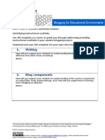 B4EE Template: Identifying Instructional Scaffolds