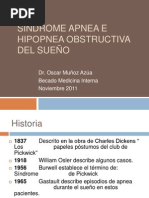 Síndrome Apnea e Hipopnea Obstructiva Del Sueño