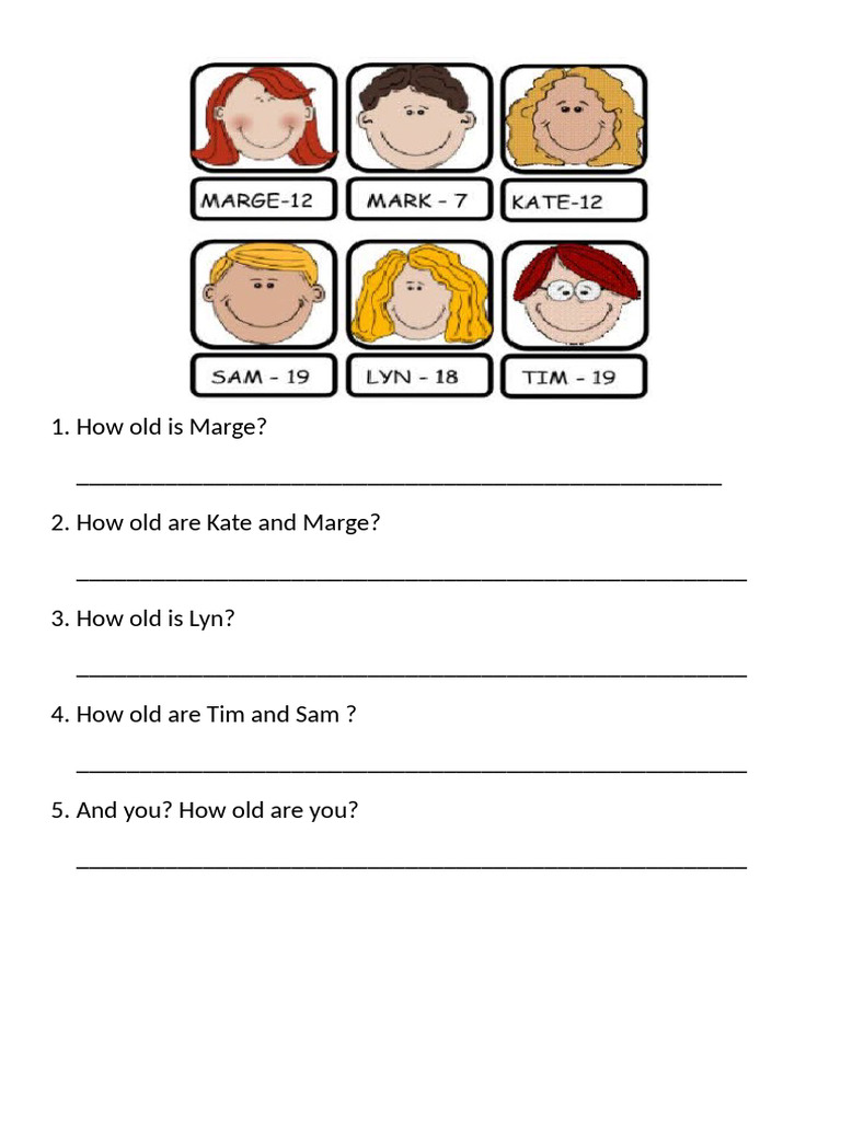 How Old | PDF