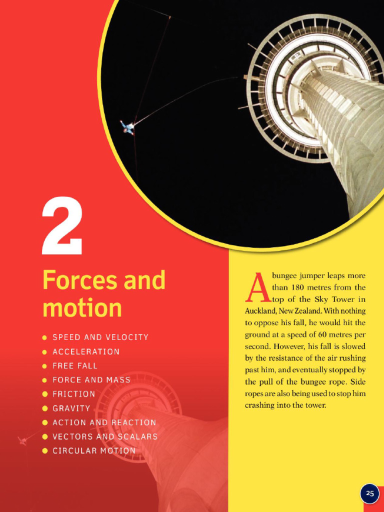 2 Forces and Motion 2.1 2.4 | PDF | Acceleration | Velocity