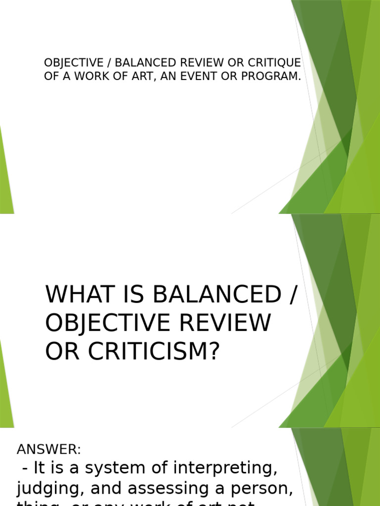Art Critique Worksheet Guide | PDF | Composition (Visual Arts ...
