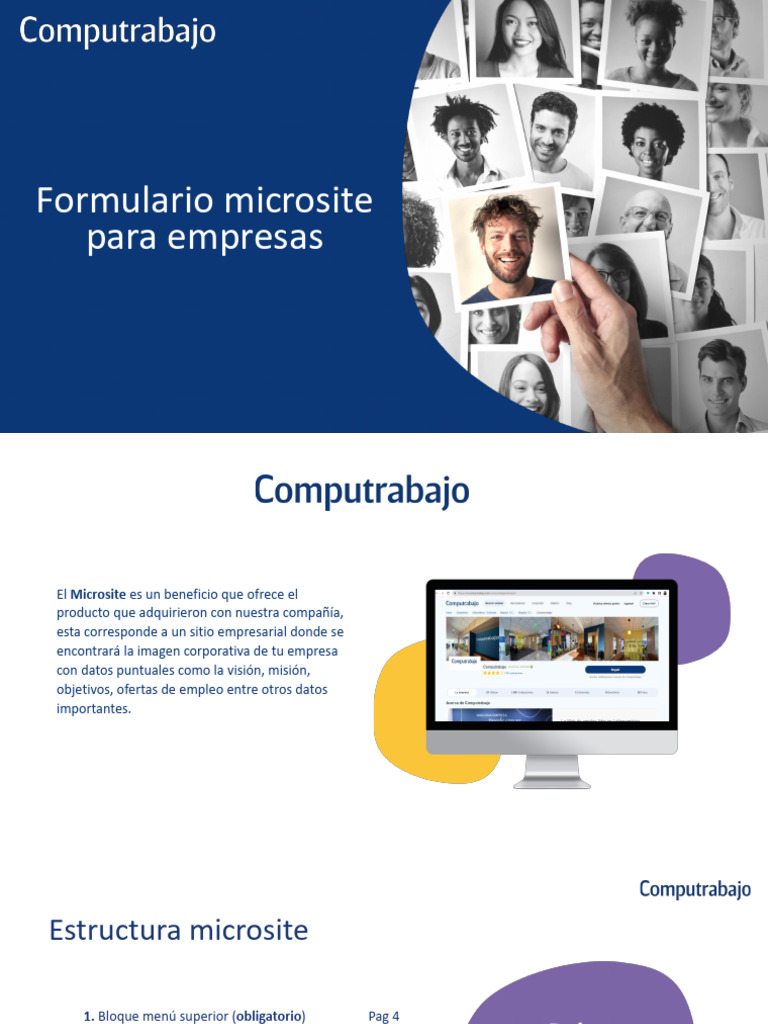 Formulario Microsite | PDF