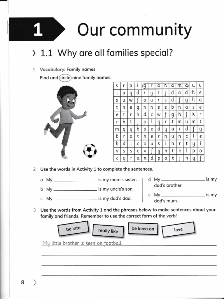 Family and Community Activities Guide | PDF | Syntactic Relationships ...