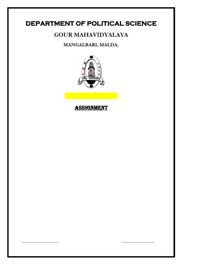 MDC Assignment | PDF