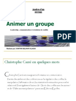 annimer un groupe