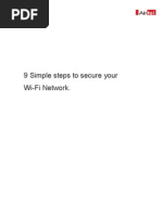 9 Simple Steps To Secure Your Wi-Fi Network