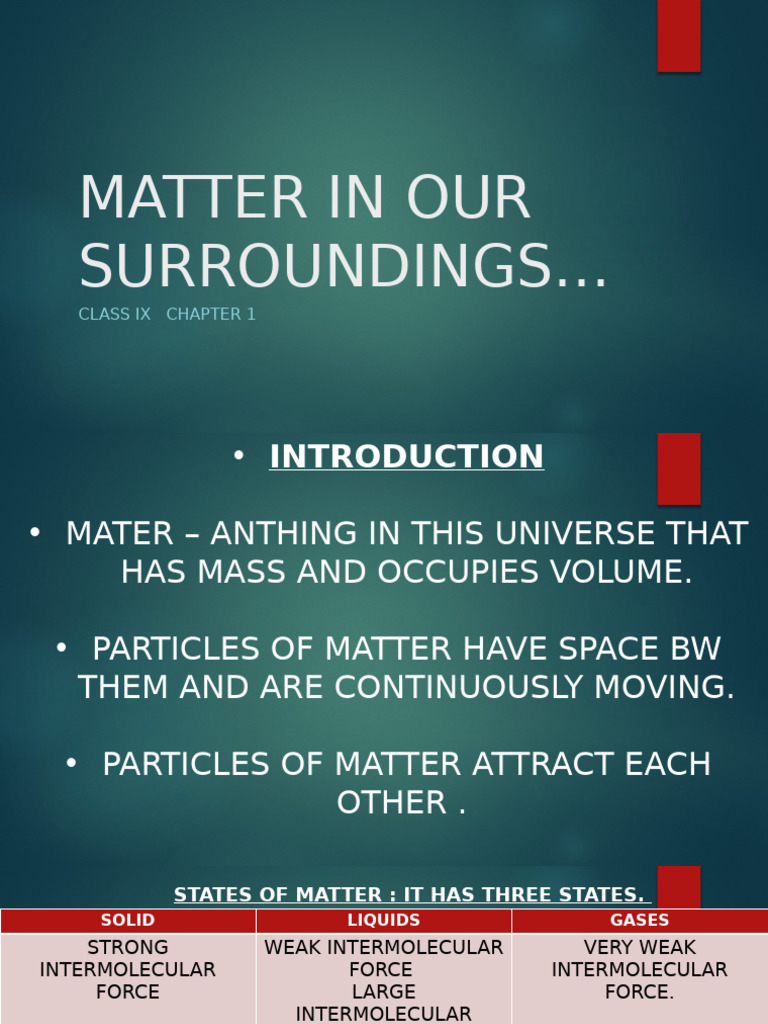 Understanding States of Matter in Science | PDF | Evaporation | Liquids