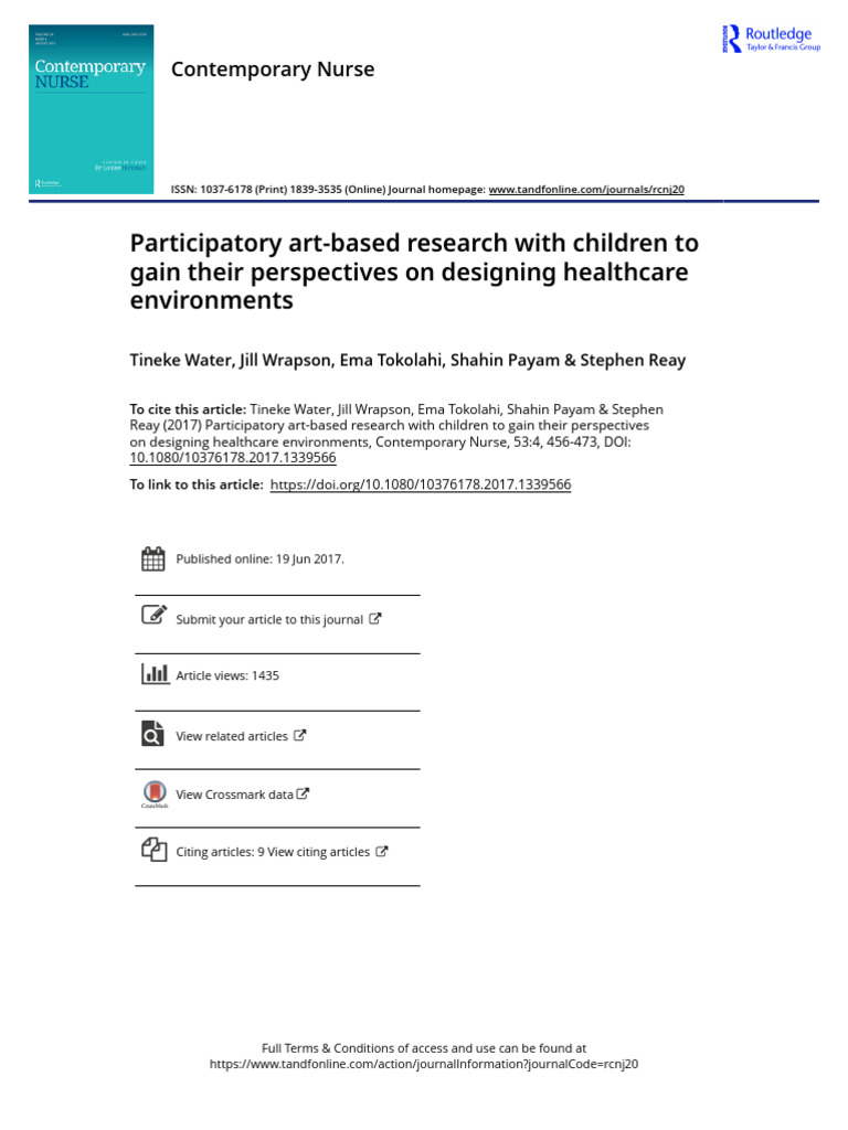 Children's Perspectives on Hospital Design | PDF