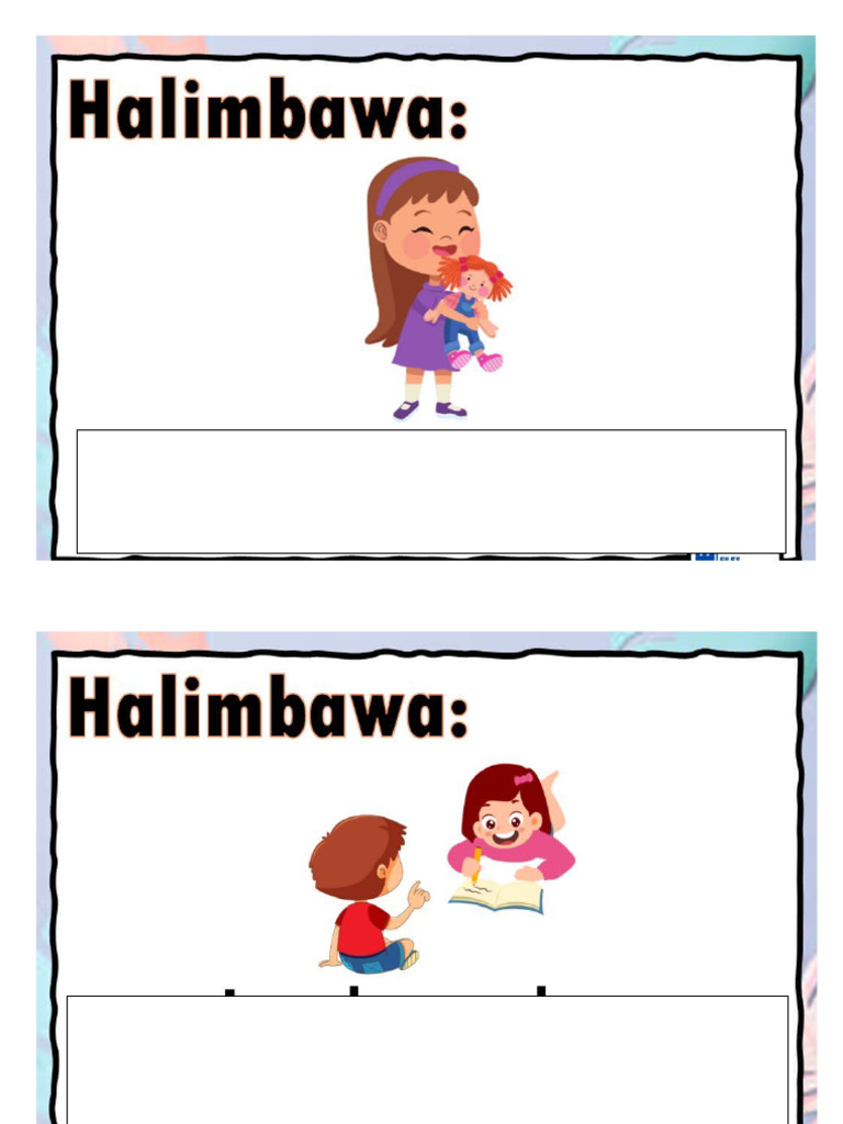 Cot 1 Lesson Exemplar Filipino Activities 2 | PDF