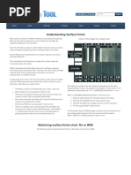 Surface Roughness Conversion Guide | PDF | Surface Roughness | Applied ...