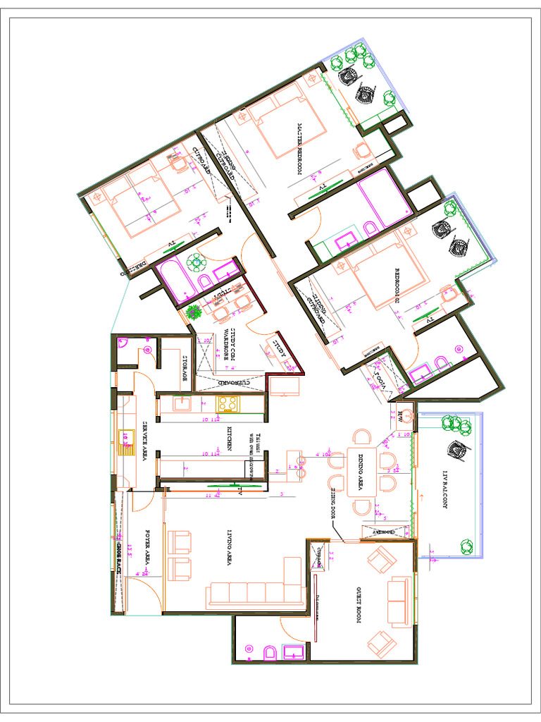 Metrozone Floor Plan Overview | PDF | Home | Interior Design