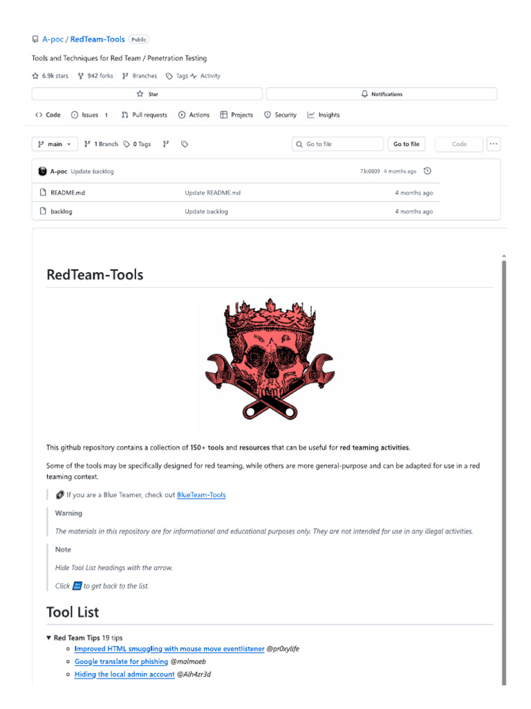 Herramientas Red Team | PDF