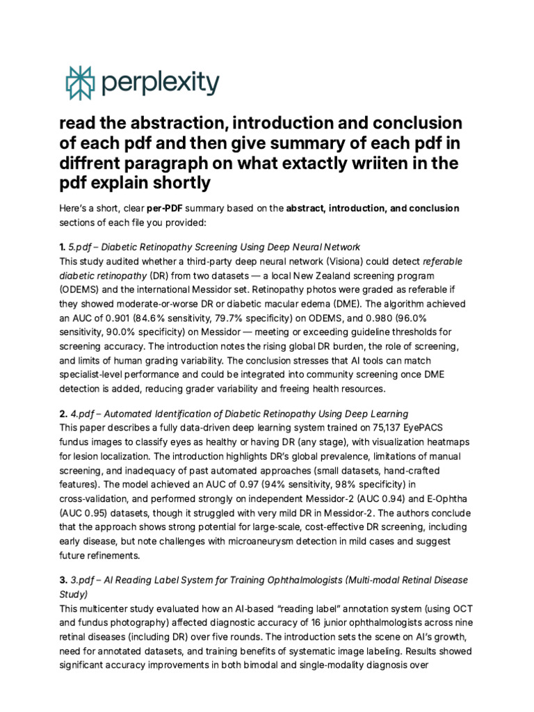 Read The Abstraction, Introduction and Conclusion | PDF | Retina ...