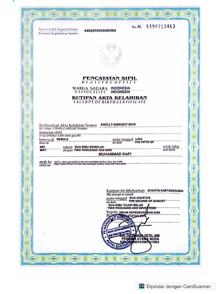 Berkas M.rafi | PDF