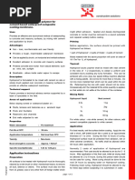 Coprox Masonry Waterproofing | PDF