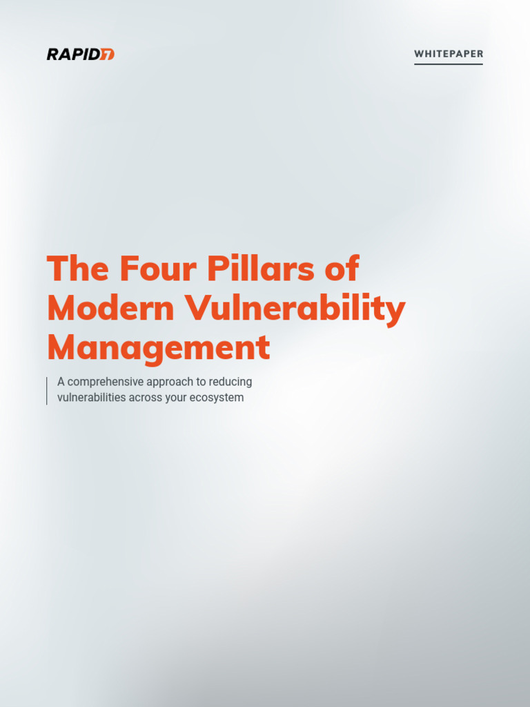 Rapid7 Whitepaper Modern Vuln Management | PDF | Security | Computer ...