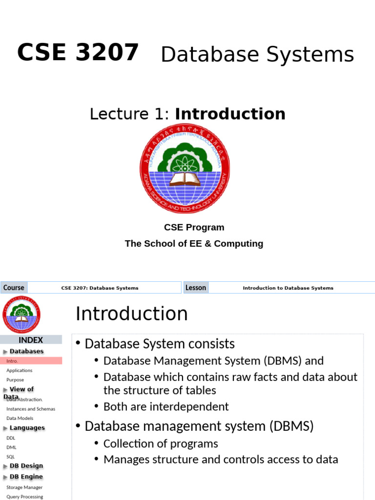 CH 1 | PDF | Databases | Sql