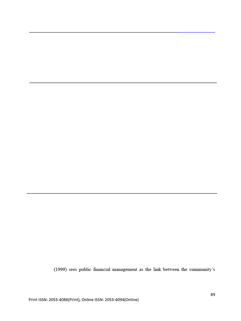 Financial Control in Nigeria's Public Sector | PDF | Statistics ...