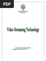 Download Video Streaming Technology Reports by u067157 SN9065012 doc pdf