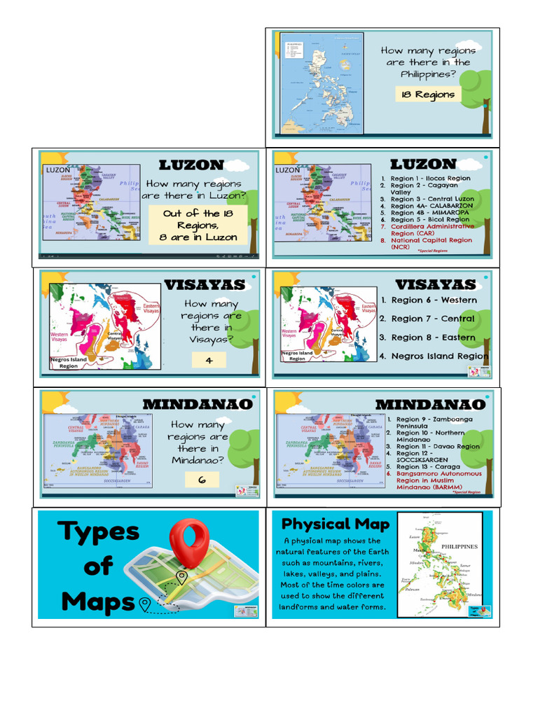 Maps and Regions | PDF