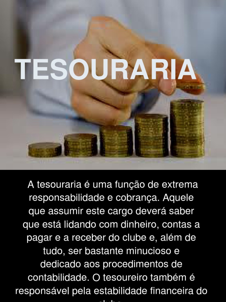 Funções e Responsabilidades do Tesoureiro | PDF | Carreira e ...