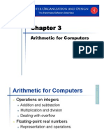 Chapter 3 Arithmetic For Computers