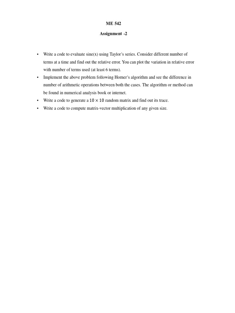 Assignment 2 | PDF