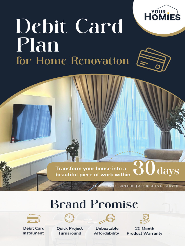 Debit Card Plan - Your Homies | PDF