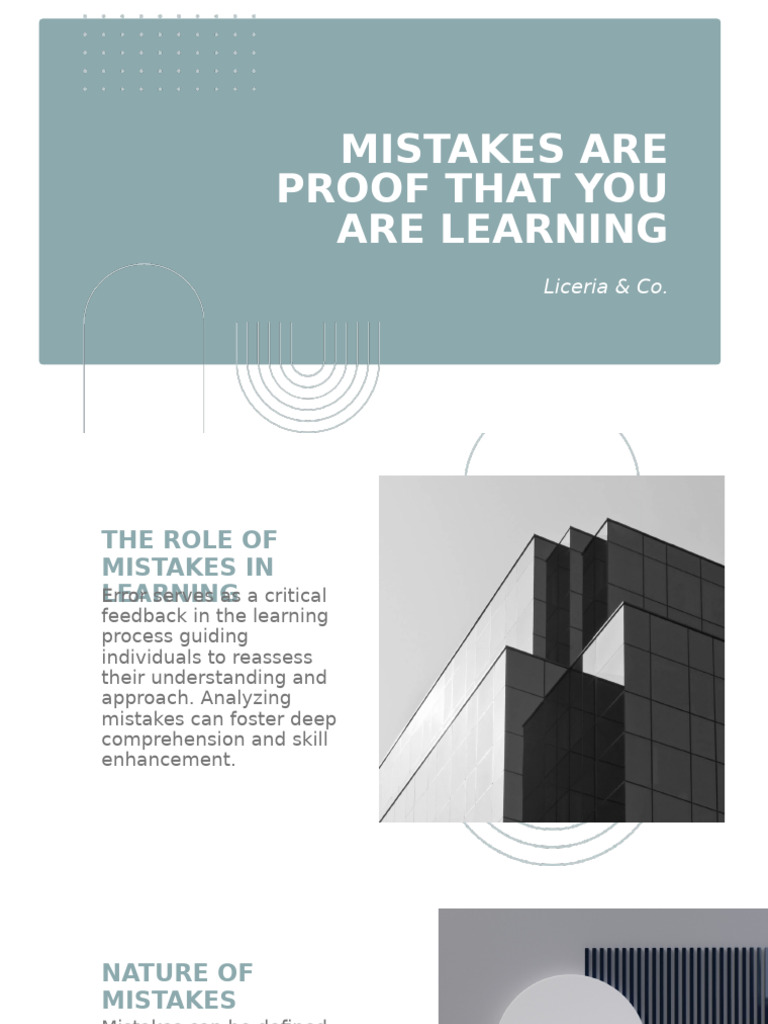 The Learning Power of Mistakes | PDF