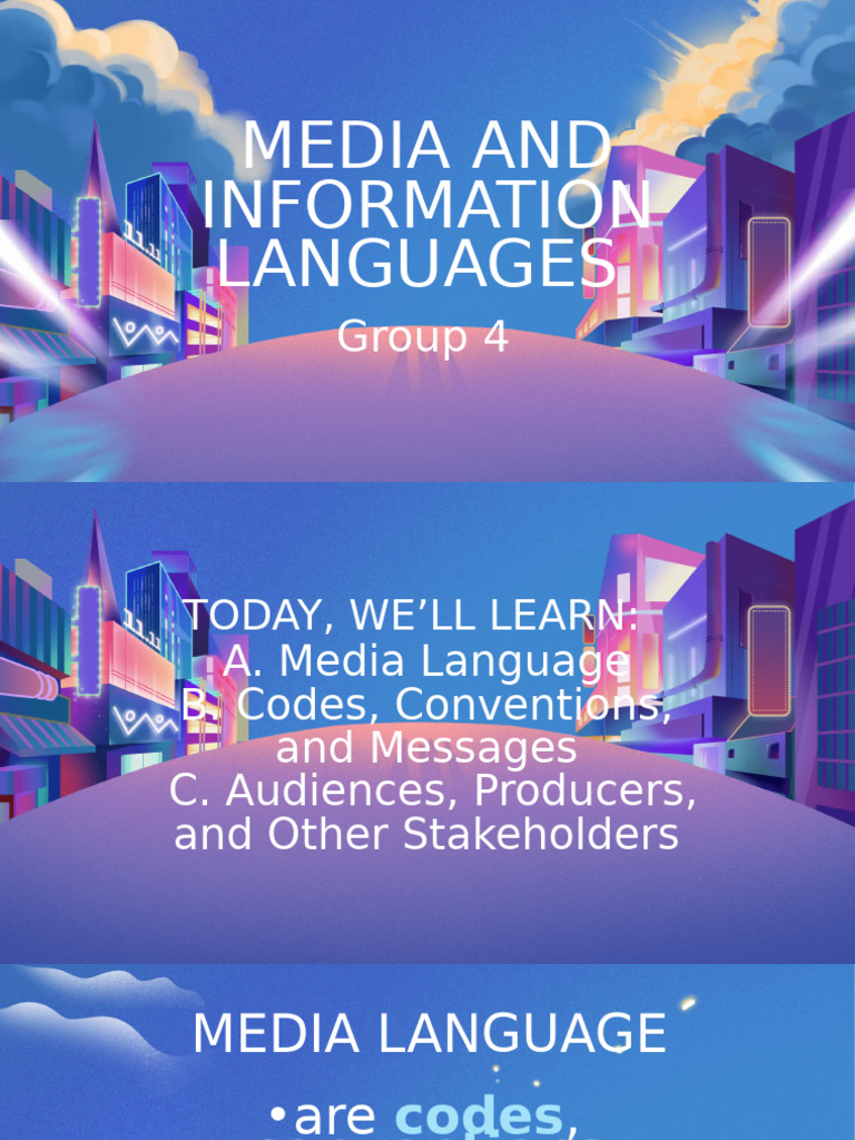 Understanding Media Language and Codes | PDF | Symbols | Narrative