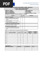 Pre-Assessment Moderation Tool Guide | PDF | Cognition