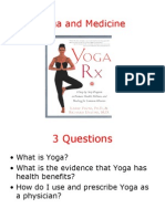 Yoga Meditation Medicine