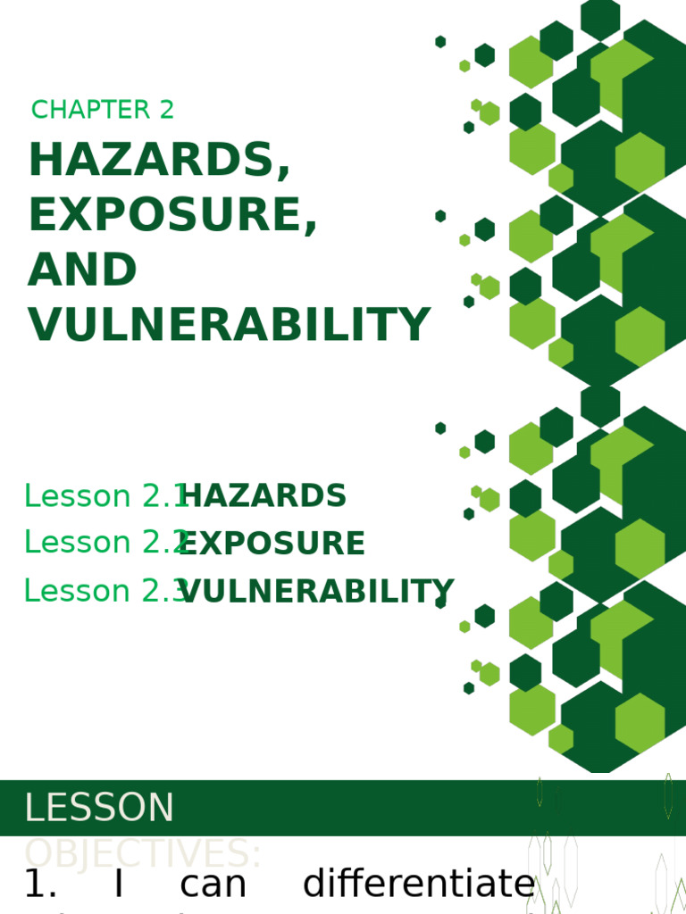 Hazards, Exposure, and Vulnerability | PDF | Hazards | Natural Disasters