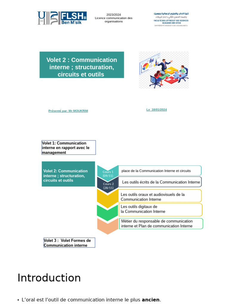 Outils de communication interne 2023/2024 | PDF | Informatique ...