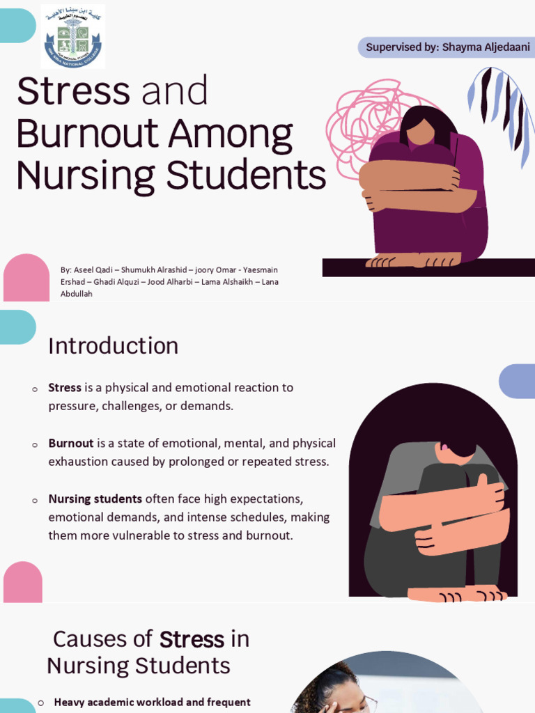 Stress and Burnout Among Nursing Students 2 | PDF | Occupational ...
