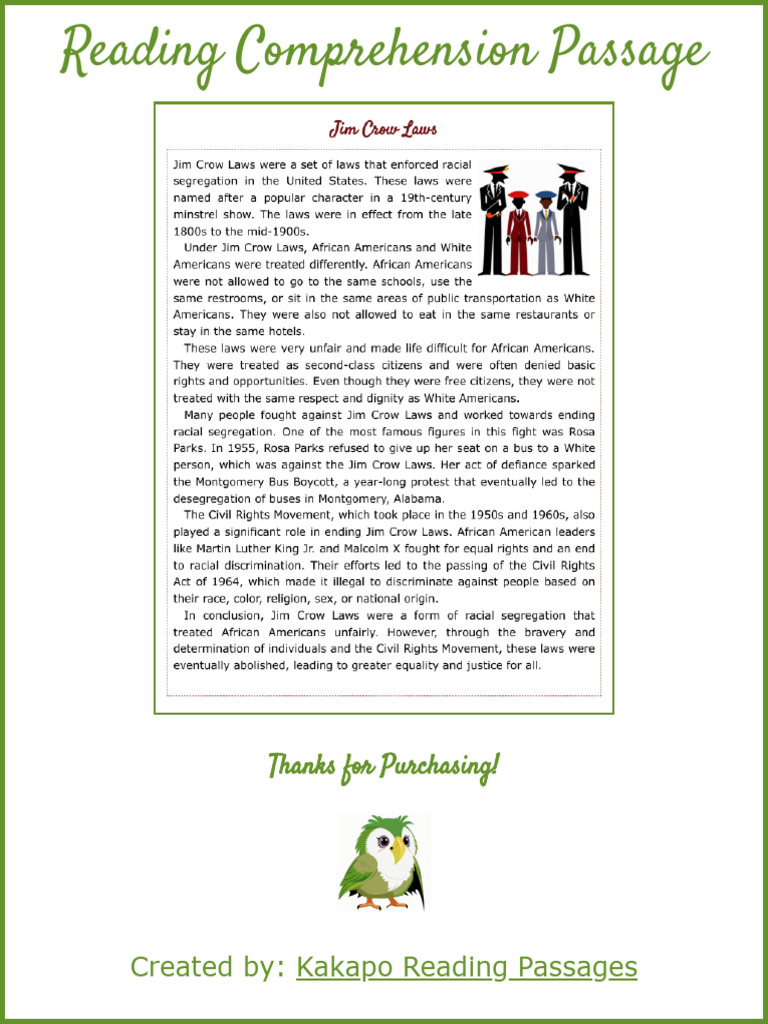 Overview of Jim Crow Laws and Impact | PDF | Jim Crow Laws | Rosa Parks